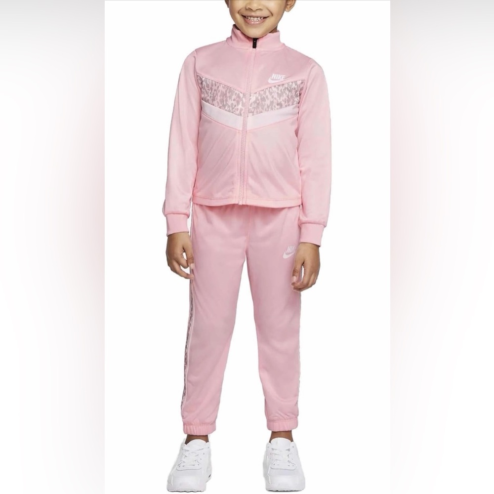 Nike Infant Girls Full Zip Jacket & Pants 2-Piece Tracksuit Set — Size 12M NWT - Picture 1 of 5